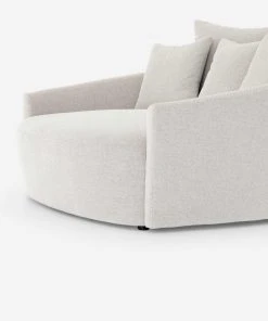 Lulu And Georgia Kaila Media Lounger Curved + Rounded