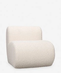 Lulu And Georgia Renzo Accent Chair Bouclé + Textural Fabric