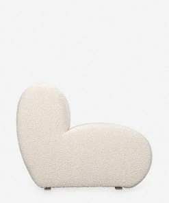 Lulu And Georgia Renzo Accent Chair Bouclé + Textural Fabric