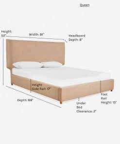 Lulu And Georgia Muted Pastels Valen Platform Bed