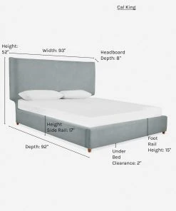 Lulu And Georgia Muted Pastels Valen Platform Bed