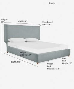 Lulu And Georgia Muted Pastels Valen Platform Bed