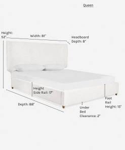 Lulu And Georgia Muted Pastels Valen Platform Bed