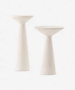 Lulu And Georgia Curved + Rounded Raven Side Tables (Set Of 2)