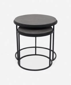 Lulu And Georgia Curved + Rounded Nalya Nesting Side Tables (Set Of 2)