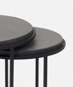 Lulu And Georgia Curved + Rounded Nalya Nesting Side Tables (Set Of 2)