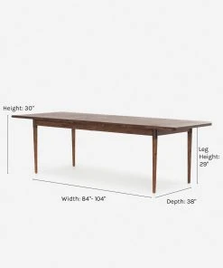 Lulu And Georgia Furniture Lauren Extendable Dining Table