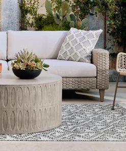 Lulu And Georgia Mal Indoor / Outdoor Round Coffee Table