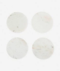 Lulu And Georgia Malene Barnett Kindred Collection Modernist Coaster (Set Of 4)