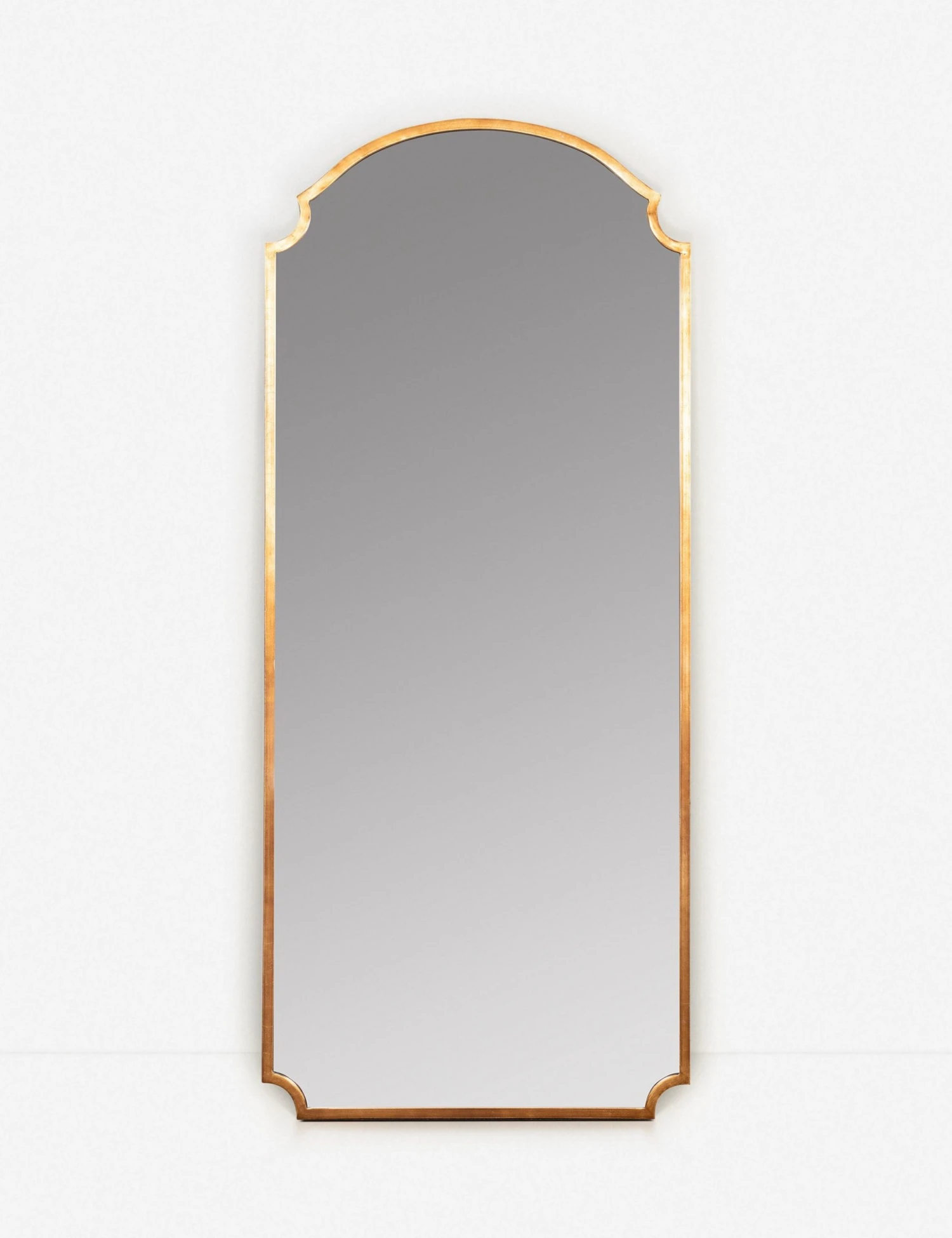 whitley-floor-mirror-gold_c7b12b17-9e8a-4d45-8b7c-2e49bddab33b.jpg Lulu And Georgia Curved + Rounded Whitley Floor Mirror