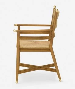 Lulu And Georgia Morris & Co. Kelmscott Rush Indoor / Outdoor Dining Arm Chair Furniture