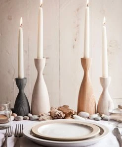 Lulu And Georgia Farmhouse Pottery Pantry Candlestick Décor