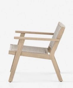 Lulu And Georgia Outdoor Collection Ylva Indoor / Outdoor Accent Chair, Natural 3 Lulu And Georgia Outdoor Collection Ylva Indoor / Outdoor Accent Chair, Natural