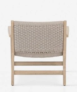 Lulu And Georgia Outdoor Collection Ylva Indoor / Outdoor Accent Chair, Natural 4 Lulu And Georgia Outdoor Collection Ylva Indoor / Outdoor Accent Chair, Natural