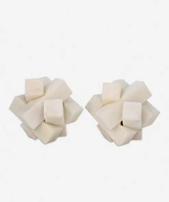 Lulu And Georgia Ursula Cube Sculpture (Set Of 2) Décor